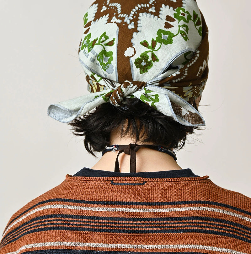 45R Indigo Native Gima Jacquard Bolero - Image 9