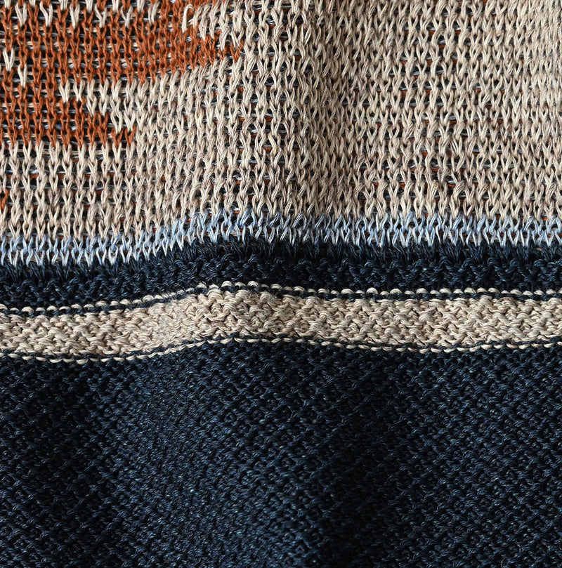 45R Indigo Native Gima Jacquard Bolero - Image 17