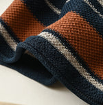 45R Indigo Native Gima Jacquard Bolero