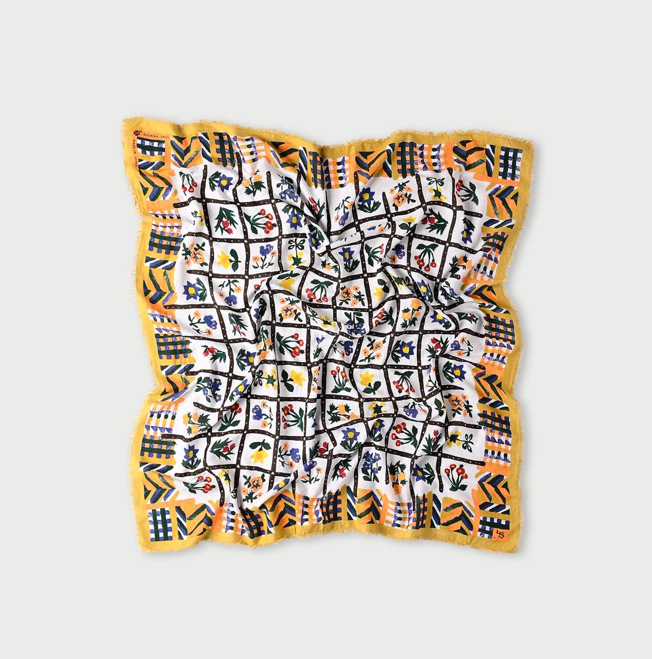 45R Supima Twill Fleur FUROSHIKii - Image 1