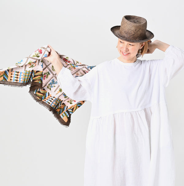 45R Supima Twill Fleur FUROSHIKii