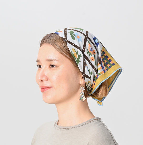 45R Supima Twill Fleur Bandana