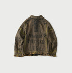 45R Ai Indigo Linen Sack Petit Coverall