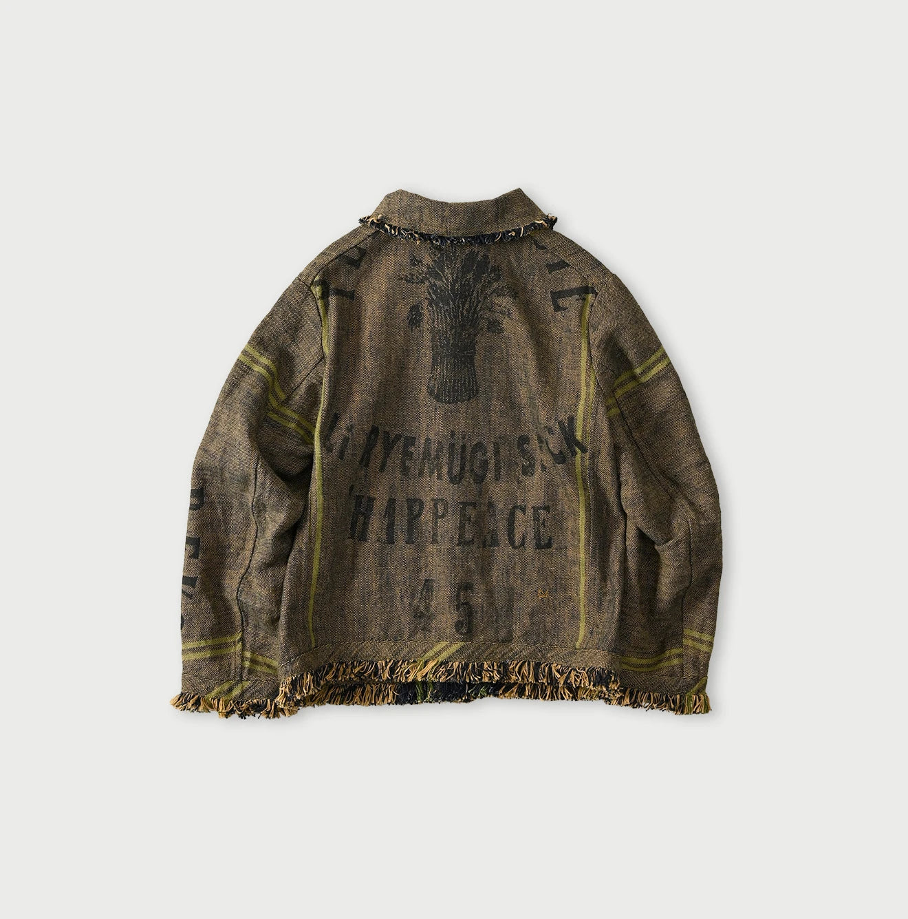 45R Ai Indigo Linen Sack Petit Coverall - Image 14