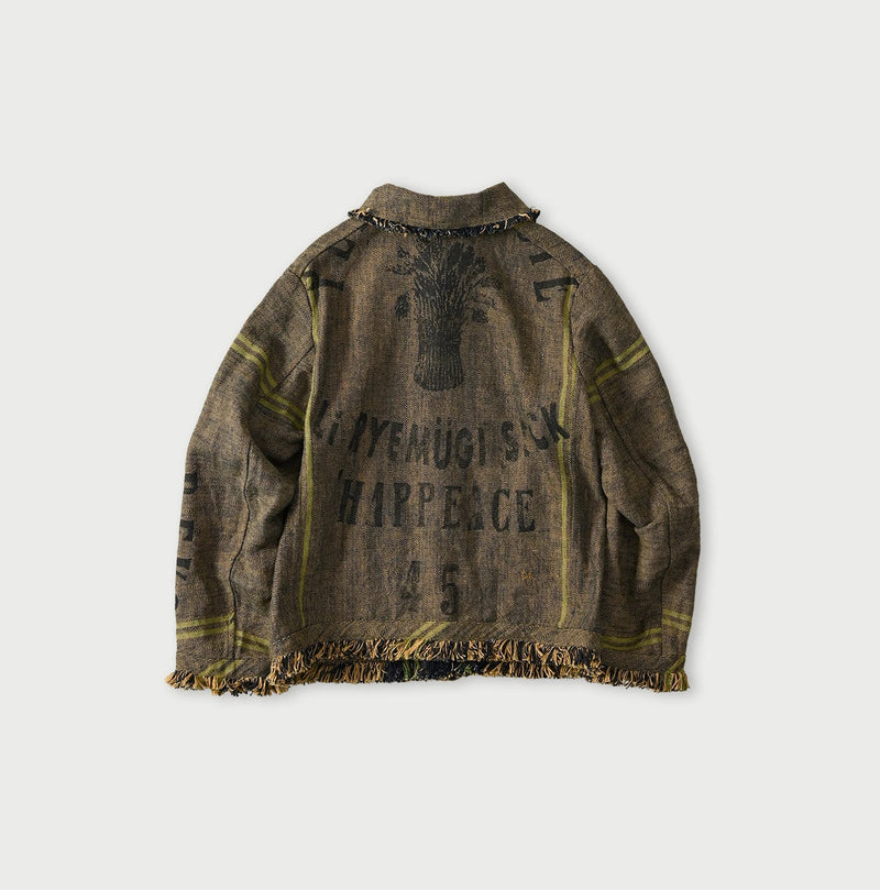 45R Ai Indigo Linen Sack Petit Coverall - Image 14