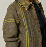 45R Ai Indigo Linen Sack Petit Coverall