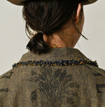 45R Ai Indigo Linen Sack Petit Coverall