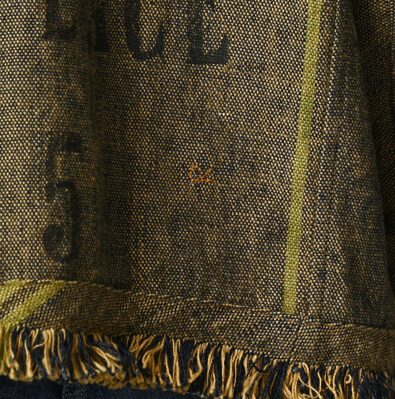 45R Ai Indigo Linen Sack Petit Coverall - Image 13