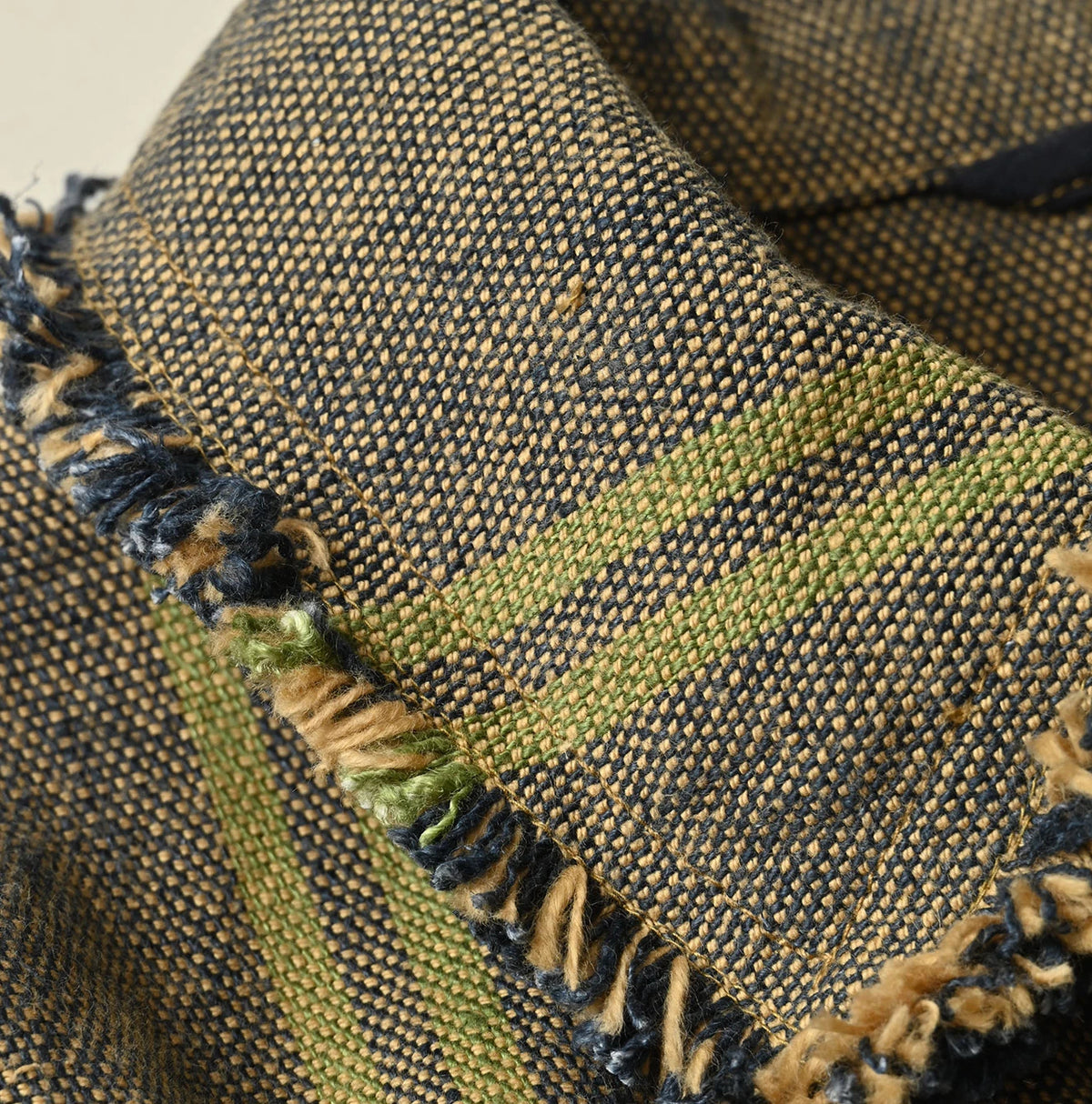 45R Ai Indigo Linen Sack Petit Coverall