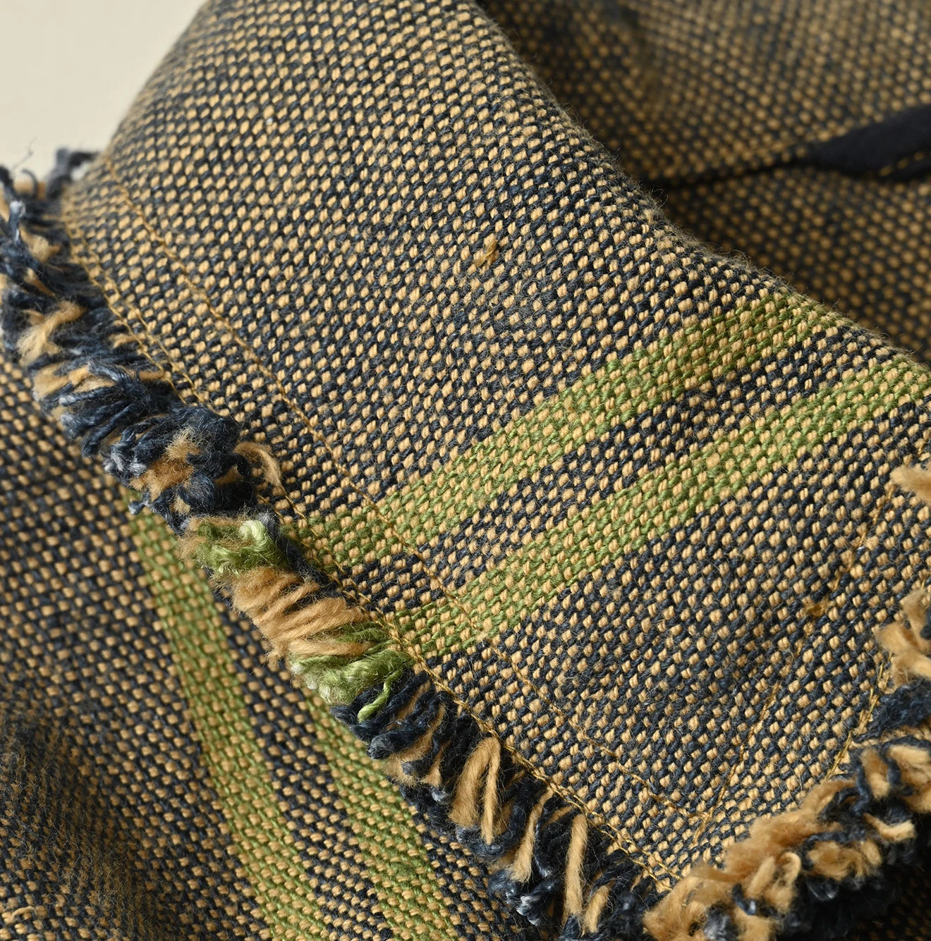 45R Ai Indigo Linen Sack Petit Coverall - Image 16