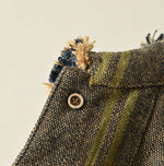 45R Ai Indigo Linen Sack Petit Coverall