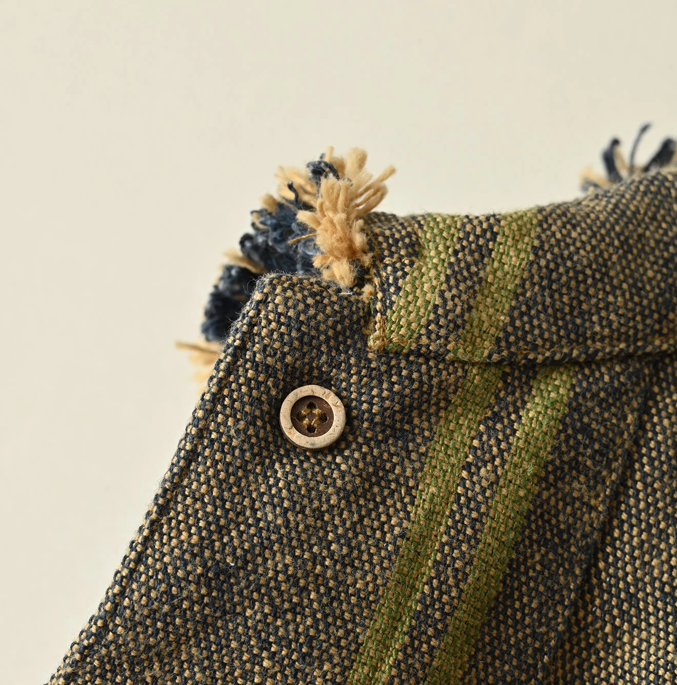 45R Ai Indigo Linen Sack Petit Coverall - Image 23