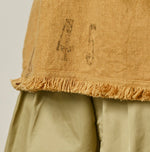 45R Linen Sack Fringe Sleeveless Top