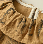 45R Linen Sack Fringe Sleeveless Top