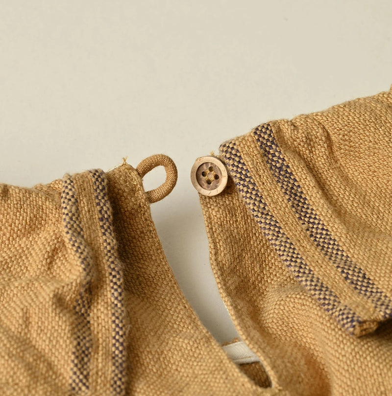 45R Linen Sack Fringe Sleeveless Top - Image 15