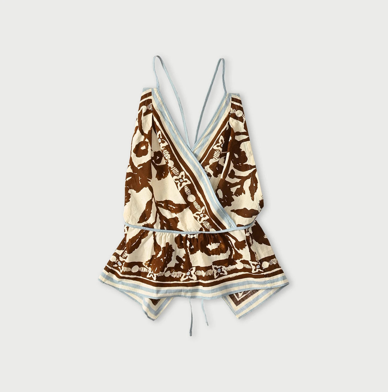 45R Khadi Flax Flower Tank Bra - Image 4