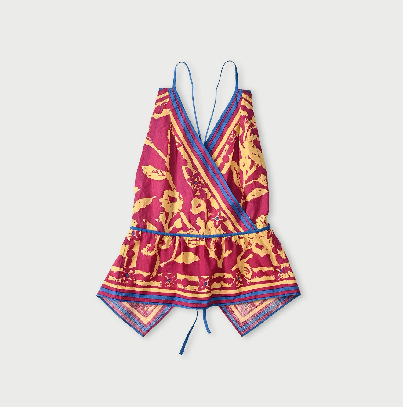 45R Khadi Flax Flower Tank Bra - Image 2