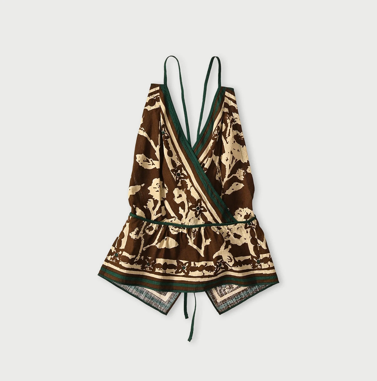 45R Khadi Flax Flower Tank Bra - Image 3