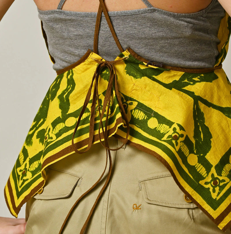 45R Khadi Flax Flower Tank Bra - Image 13