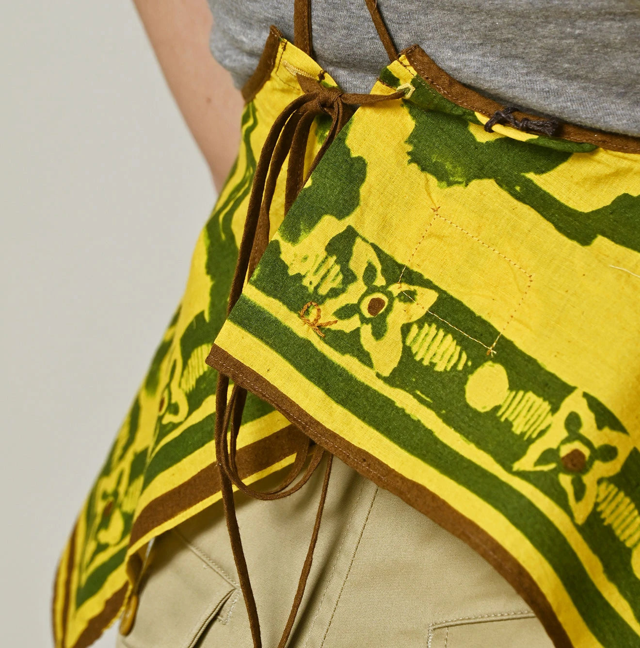 45R Khadi Flax Flower Tank Bra - Image 14