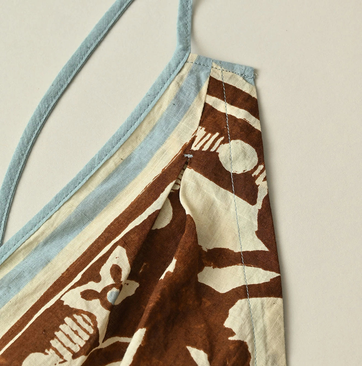 45R Khadi Flax Flower Tank Bra