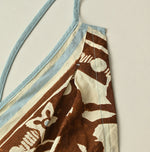 45R Khadi Flax Flower Tank Bra