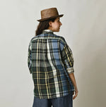 45R Madras Petit-Collar Coupe Shirt (Plant-Dyed)