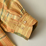 45R Madras Petit-Collar Coupe Shirt (Plant-Dyed)