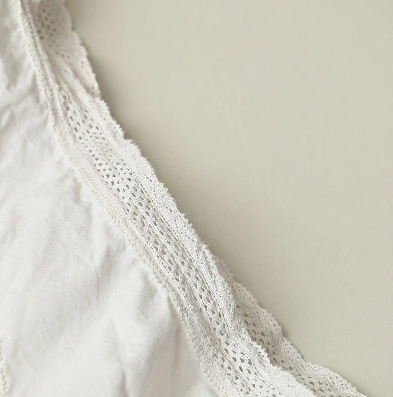 45R Supima Organic Batiste Cutwork Sleeveless Top - Image 14