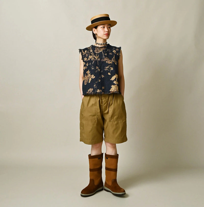 45R Indigo Gima Goza Duck Camisole - Image 2
