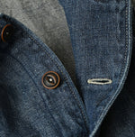 45R Linen Denim Sleeveless Top Zyu