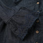 45R Indigo Mugihiko Denim Flare Blouse