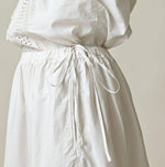 45R Supima Organic Batiste Cutwork Skirt