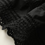 45R Supima Organic Batiste Cutwork Skirt