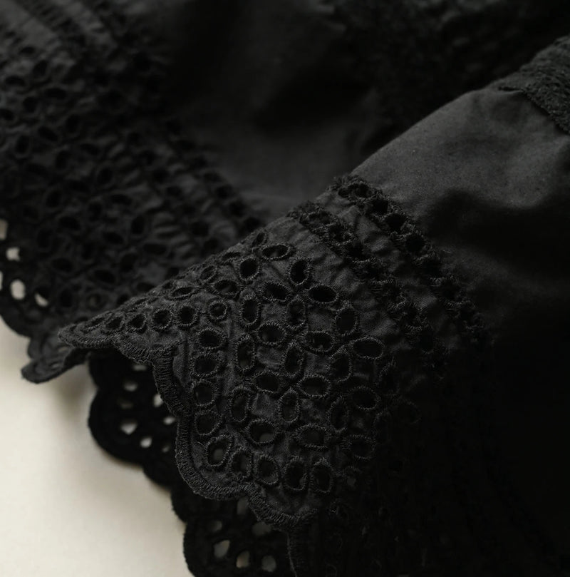 45R Supima Organic Batiste Cutwork Skirt - Image 19