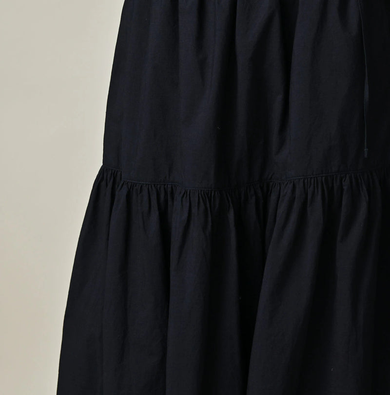 45R Indigo Supima Organic Batiste Cutwork Skirt - Image 7