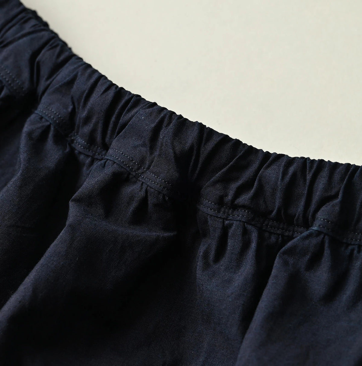 45R Indigo Supima Organic Batiste Cutwork Skirt