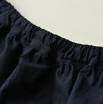 45R Indigo Supima Organic Batiste Cutwork Skirt