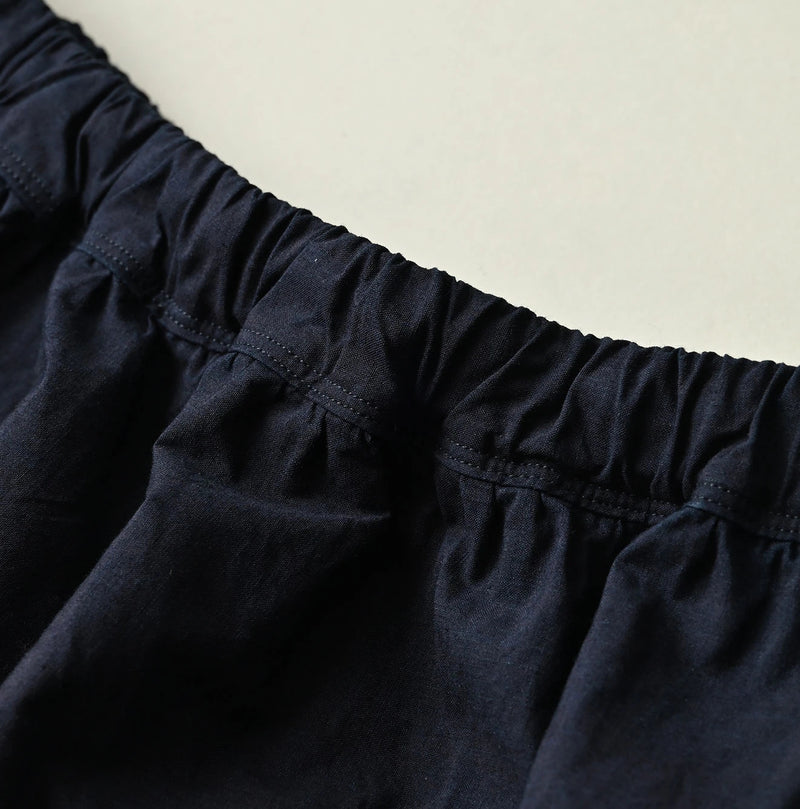 45R Indigo Supima Organic Batiste Cutwork Skirt - Image 12