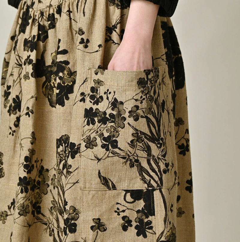 45R Gima Goza Duck Apron Skirt - Image 9