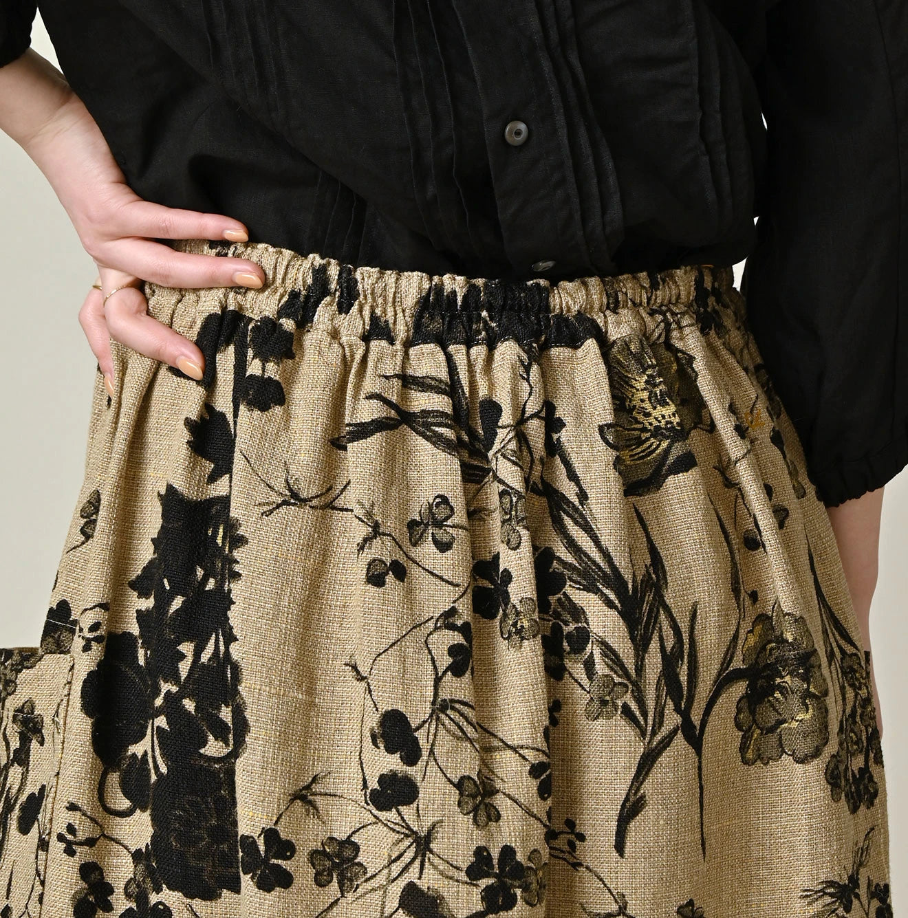 45R Gima Goza Duck Apron Skirt - Image 10
