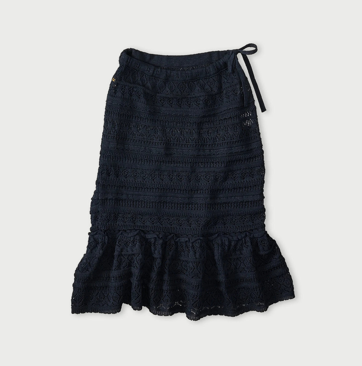 45R Indigo Gima Lace Skirt