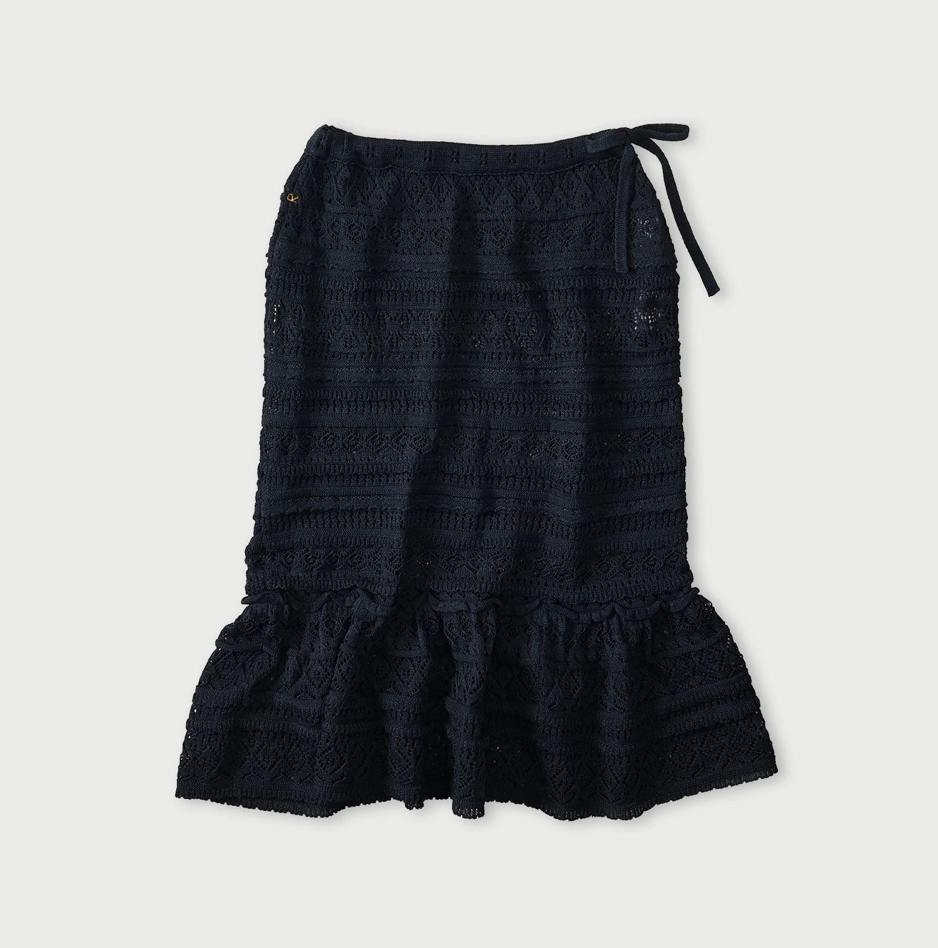 45R Indigo Gima Lace Skirt - Image 9