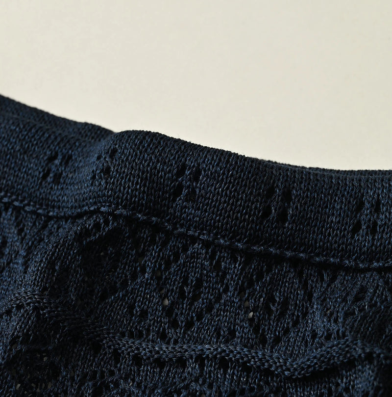 45R Indigo Gima Lace Skirt - Image 11