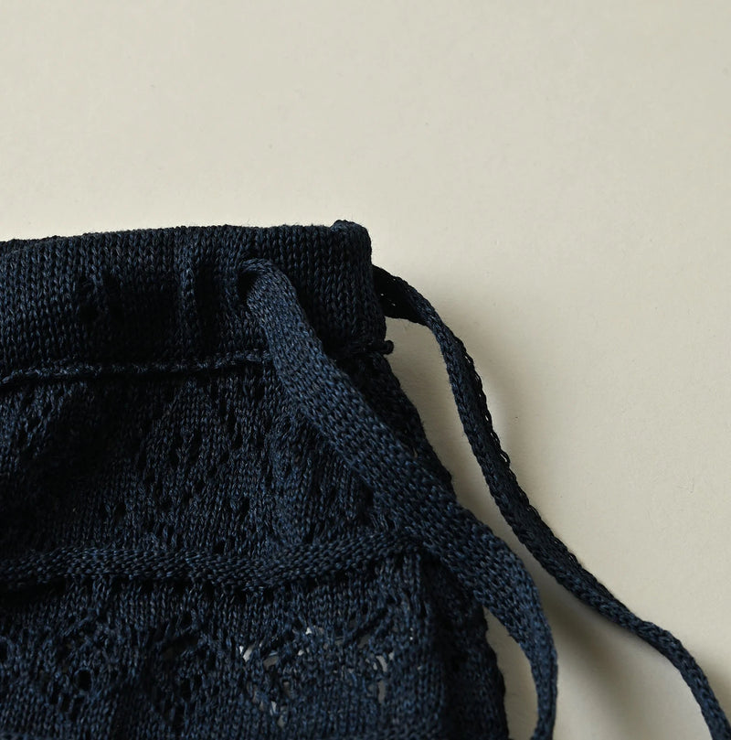 45R Indigo Gima Lace Skirt - Image 12