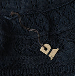 45R Indigo Gima Lace Skirt