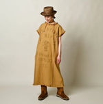 45R Linen Sack Fringe Dress