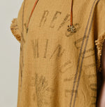 45R Linen Sack Fringe Dress