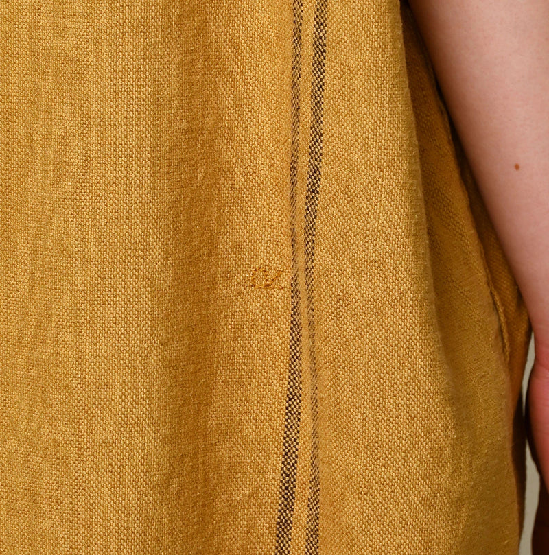 45R Linen Sack Fringe Dress - Image 11