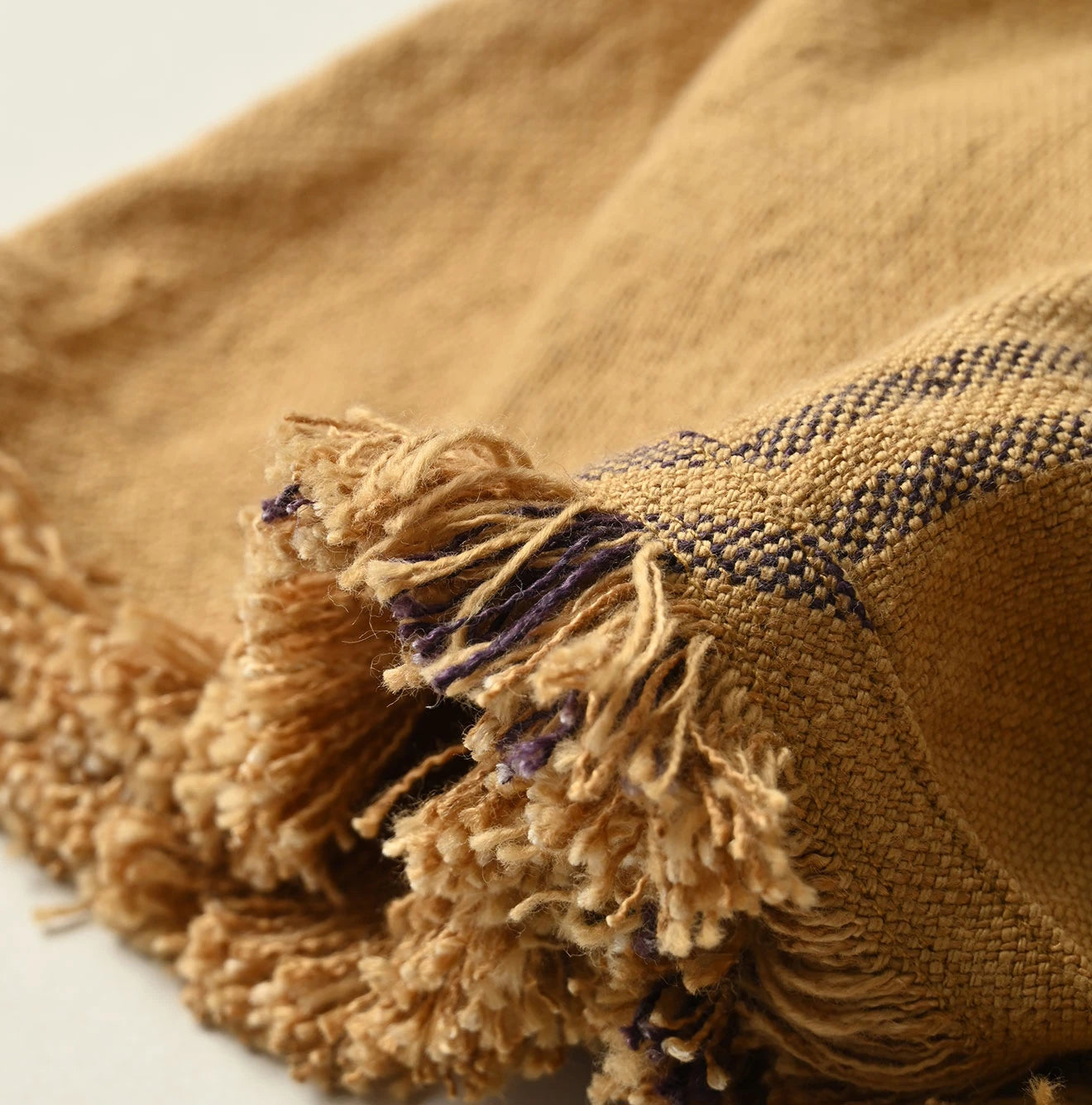 45R Linen Sack Fringe Dress